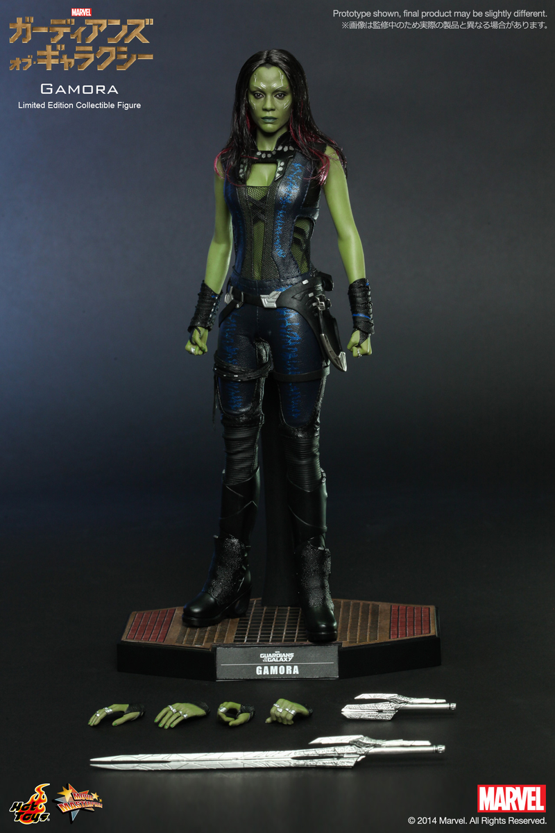 Illustration for article titled Lifelike Guardians Of The Galaxy Gamora Action Figure